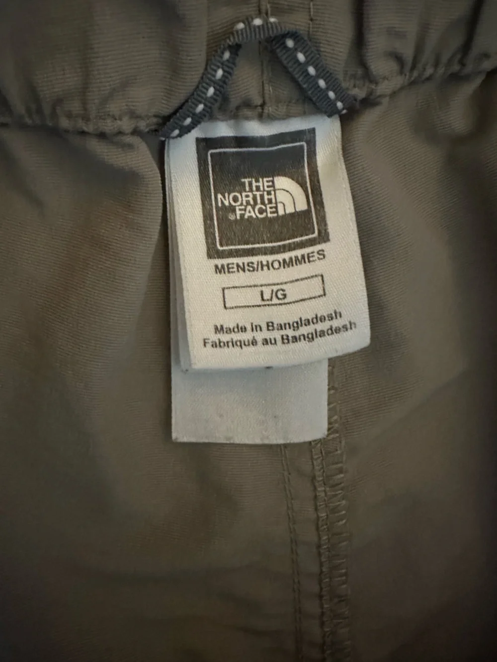 The North Face Cargo Shorts Mens L Belted Hiking Outdoor Nylon